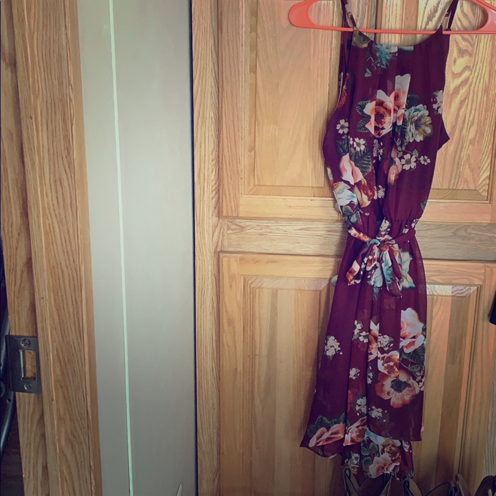Pretty chiffon dress